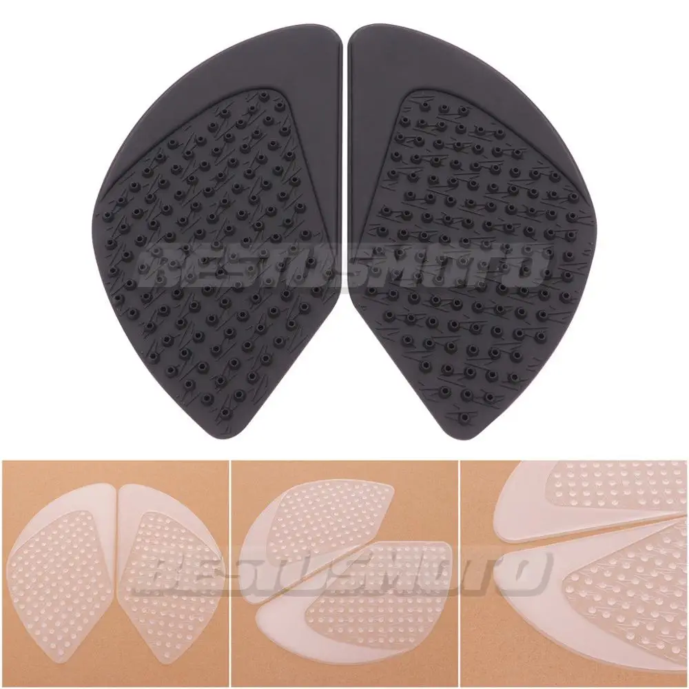 

Motorcycle Anti Slip Tank Pad Protector Decals Stickers Gas Fuel Knee Grip Traction Side For Kawasaki Z650 2017 2018 2019