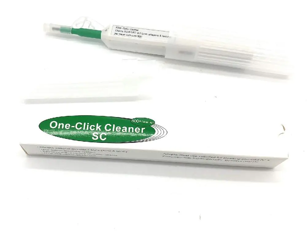 GloryStar Fiber Optic Cleaning Pen Field Tested Cleaner 800+ One Click Cleans (SC/ST/FC/SC/APC) | Компьютеры и офис