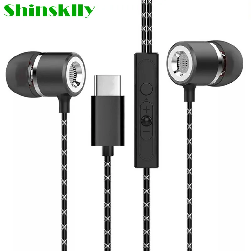 Новые мобильный телефон наушники для Usb гарнитуры Leeco типа c с микрофоном C Xiaomi Letv