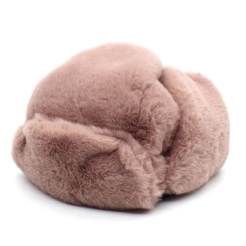 2020 autumn and winter new thick warm hat men women fashion solid color Lei Feng outdoor wind cold cycling earmuffs | Аксессуары для