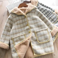 girls babys kids coat jacket outwear 2022 lasted thicken spring autumn cotton outdoor comfortable formal overcoat toddler child