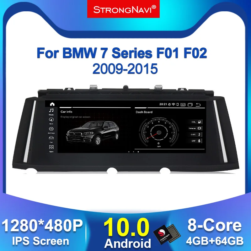 

4G Lte 4 + 64G Android 10 для BMW 7 серии F01 F02 2009-2015 CIC NBT система автомобиля радио мультимедиа GPS Навигация BT WIFI