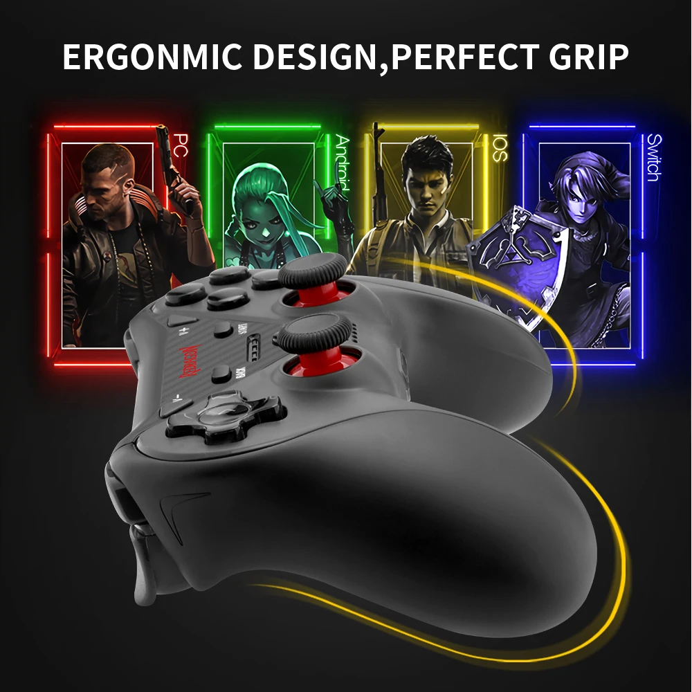 Redragon CERES G812 беспроводной геймпад Bluetooth android и IOS игровой контроллер Джойстик для