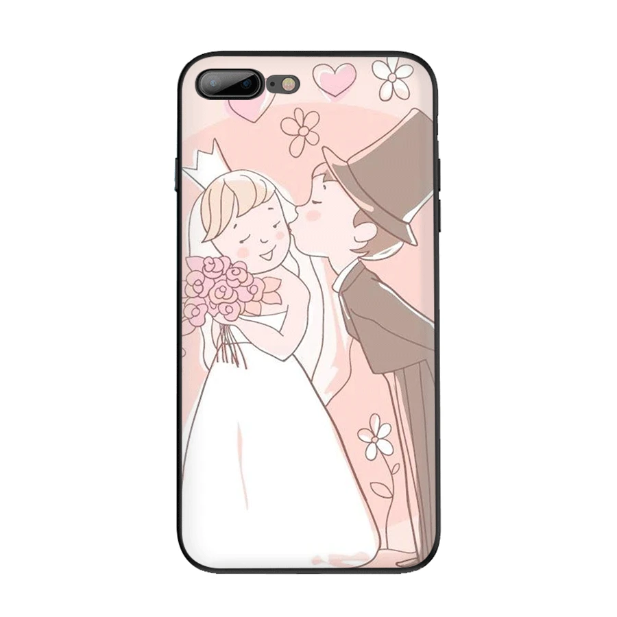 Чехол для iPhone 7 8 6 6s Plus 11 Pro XR X XS Max роскошный чехол я люблю тебя моя невеста милый |