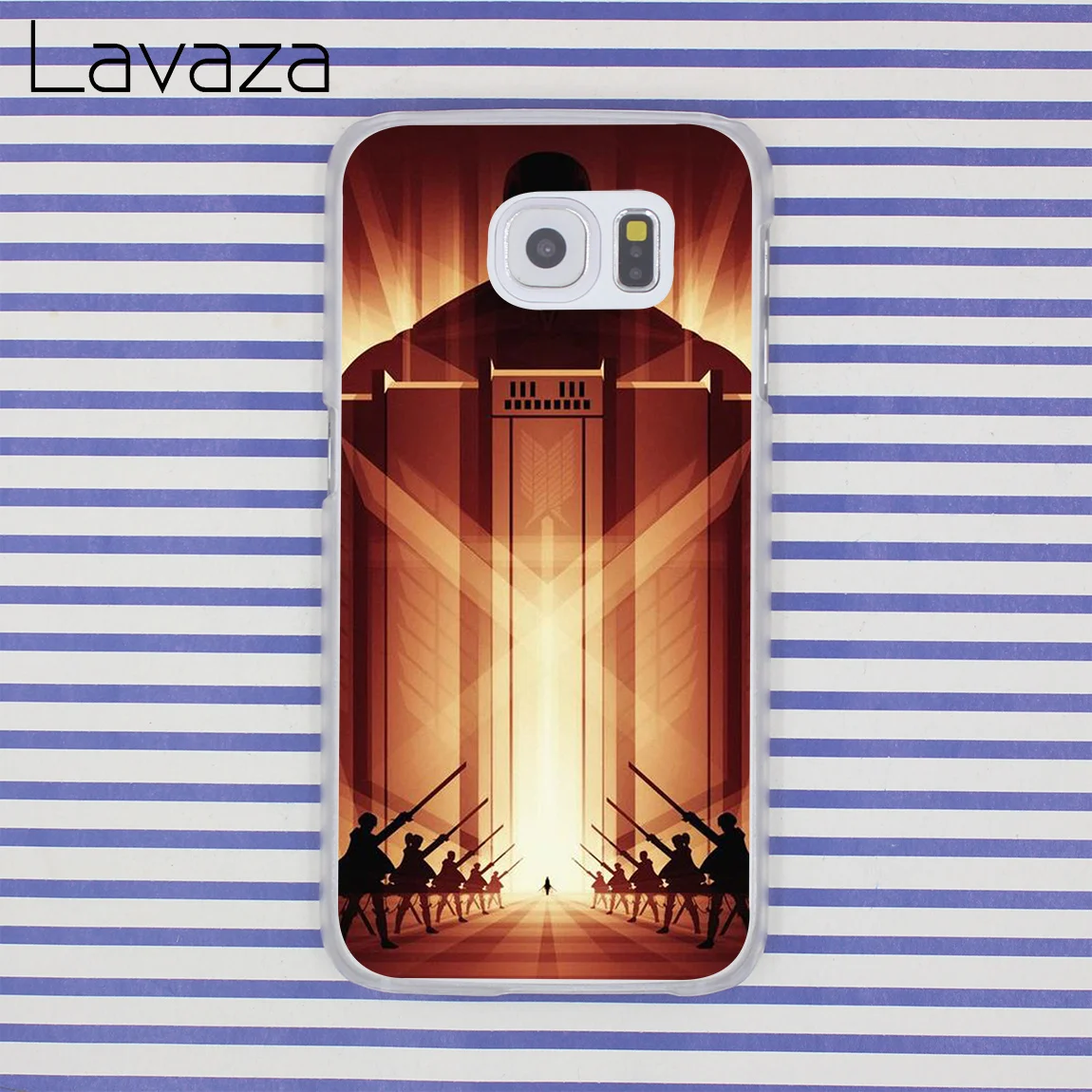 Lavaza для косплея по аниме атака на Титанов (жесткий корпус чехол телефона samsung Galaxy
