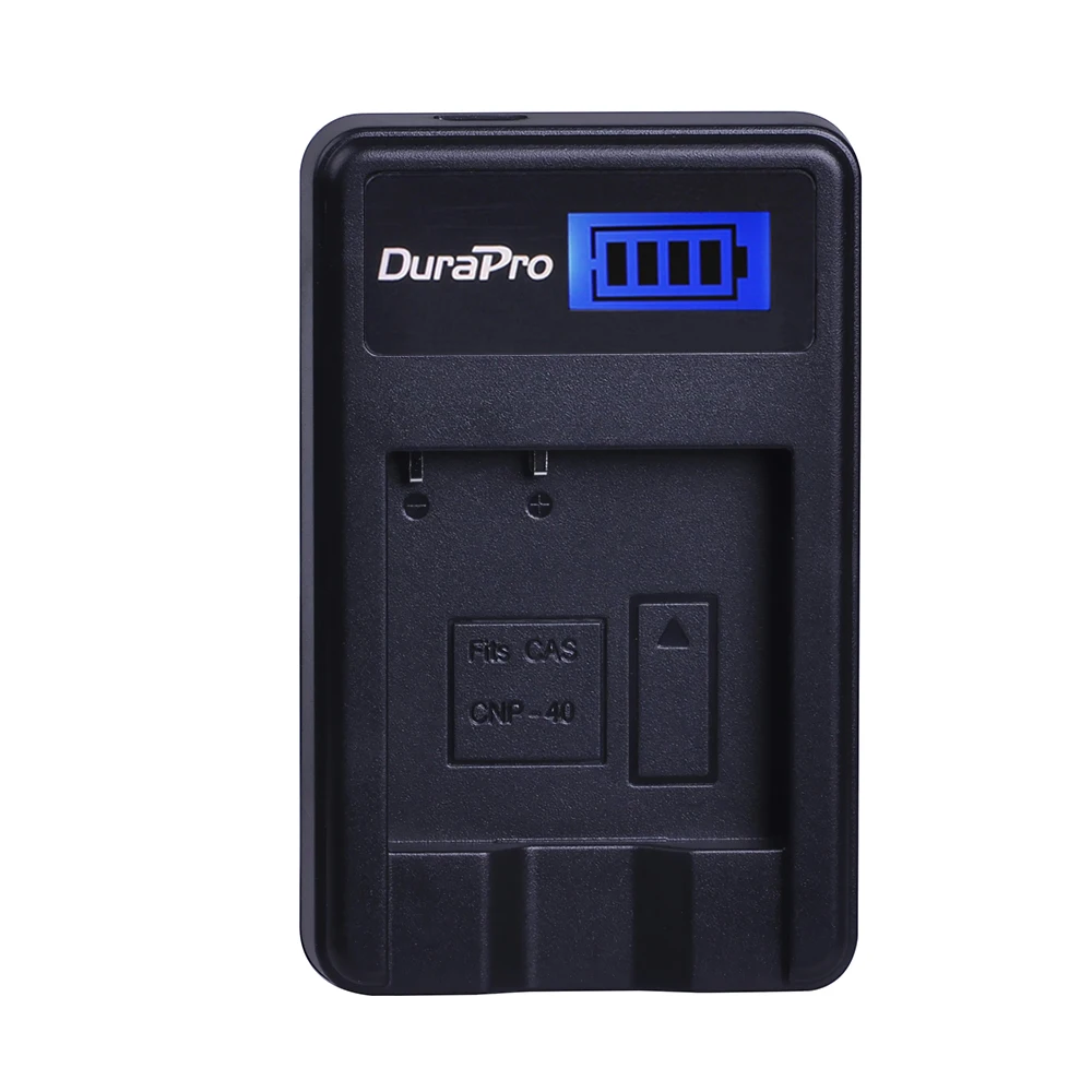 Аккумуляторная литий ионная батарея и USB зарядное устройство для Casio NP 40 FC100 FC150