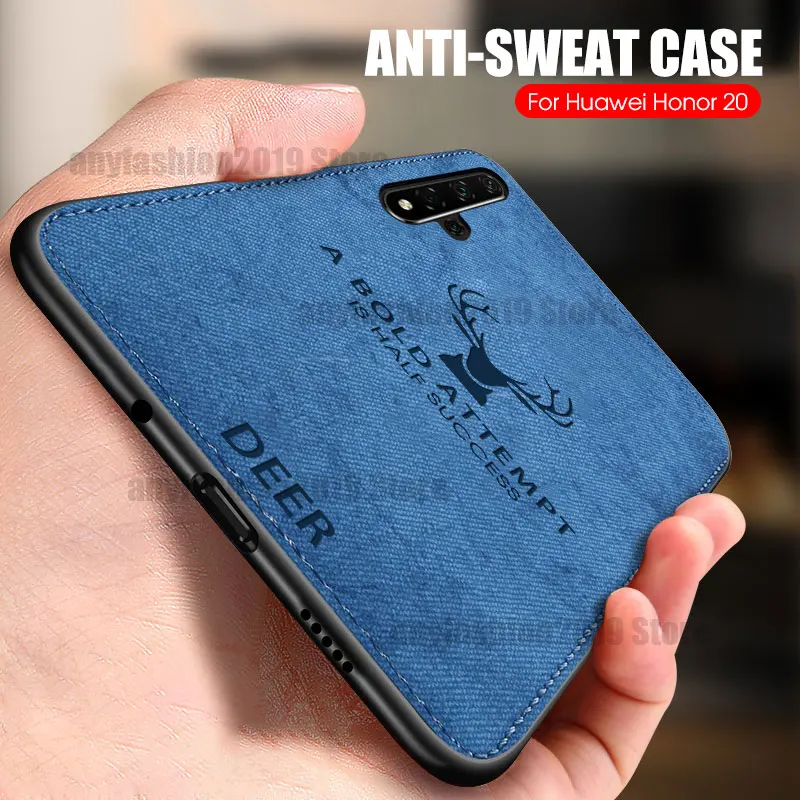Тканевый чехол для телефона для huawei Nova 5 5i Pro Y9 Y7Pro P smart Mate20 P20 P30 Pro Lite Honor 9X 8C 9 10 Lite 20 чехол
