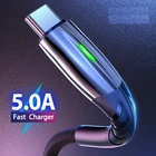 USB-кабель Type-C для быстрой зарядки, 5 А, 1 м, 2 м