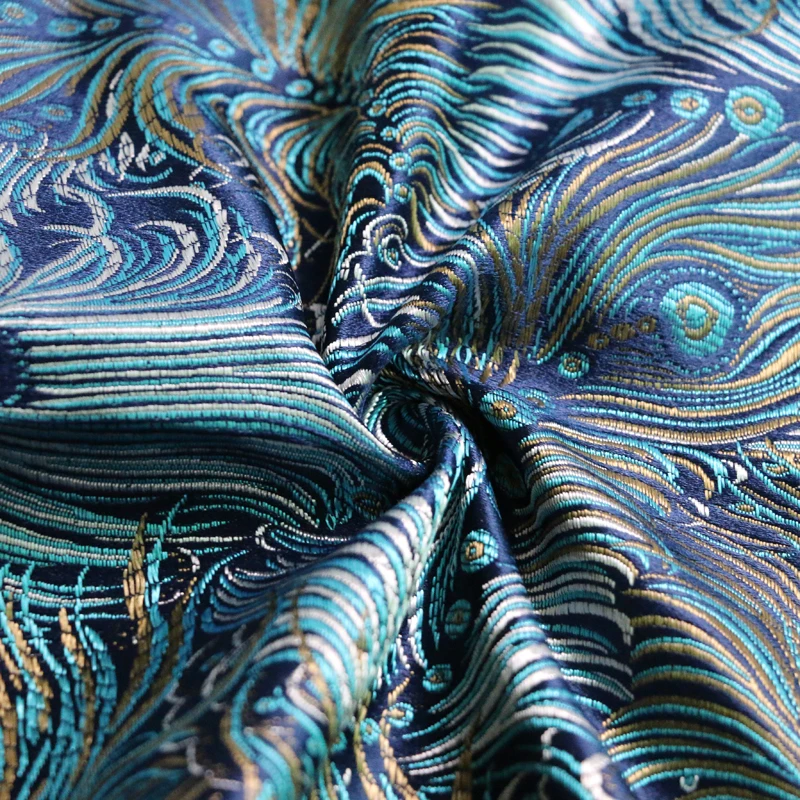 100 см * 75 китайский стиль жаккардовая одежда материал Китайская Этническая парча