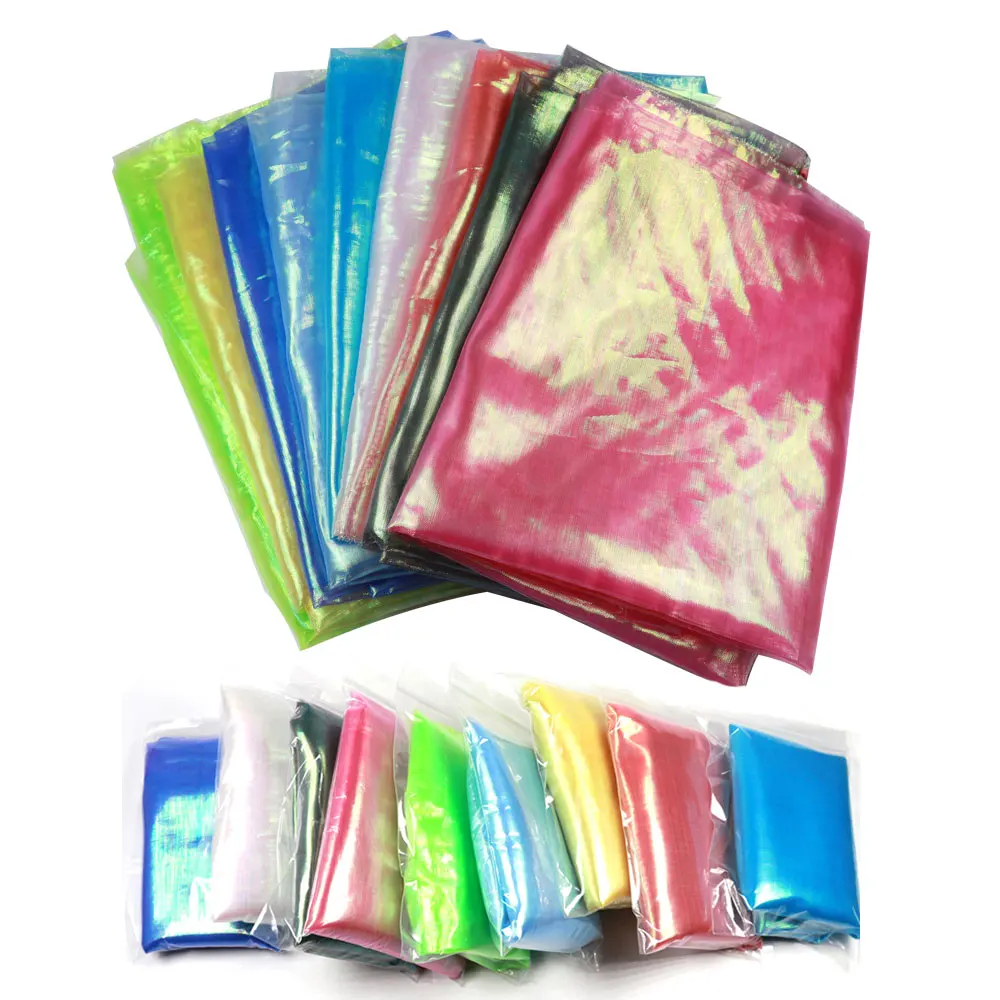 1 мешок 1MX1.2M DIY Сетка Ткань Новый Кристалл мигающий Голо для кальмара джиг жемчуг