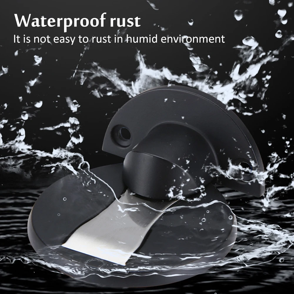 Современная Магнитная дверная пробка магнитные скрытые дверные ограничители из