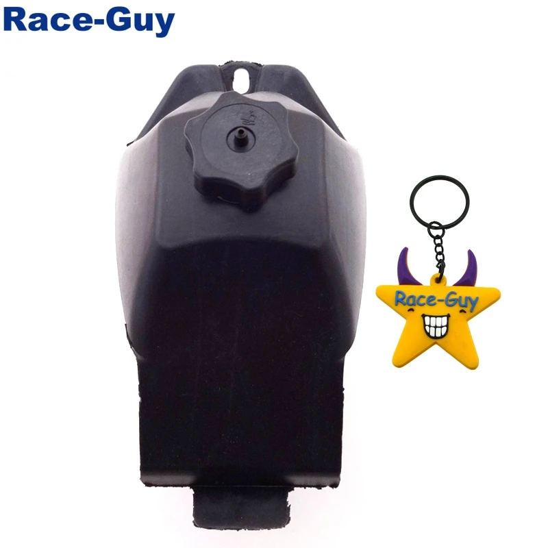 Черный пластиковый бензиновый топливный бак для 2 тактного 47cc 49cc китайского мини