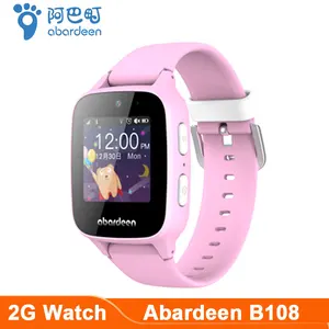 abardeen b108 camera kids smart watch gps tracker sim card sos waterproof kids smartwatch 2g connect phone ios android free global shipping