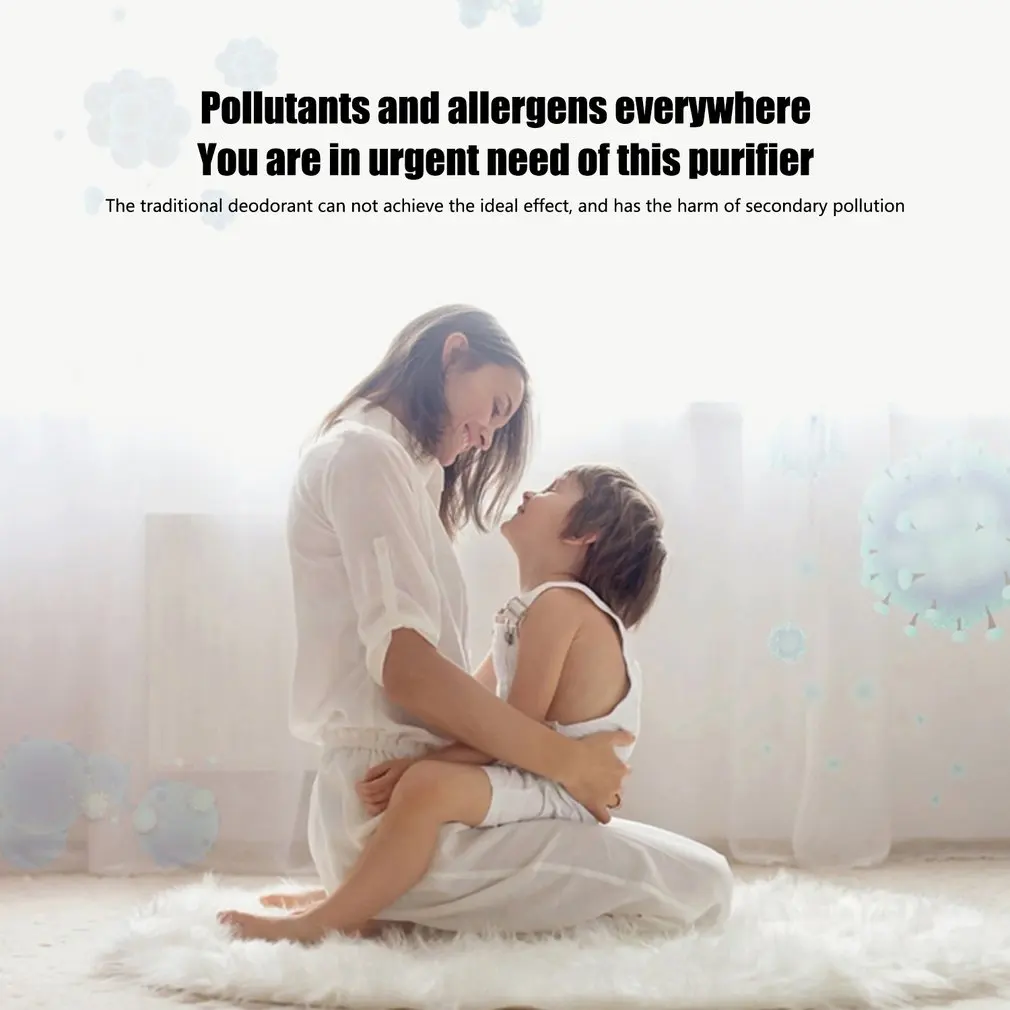 

US Plug Multi-function Anion Air Purifier Intelligent Power Saving Smoke Removal Formaldehyde Secondhand Smoke Pm2.5 For Home