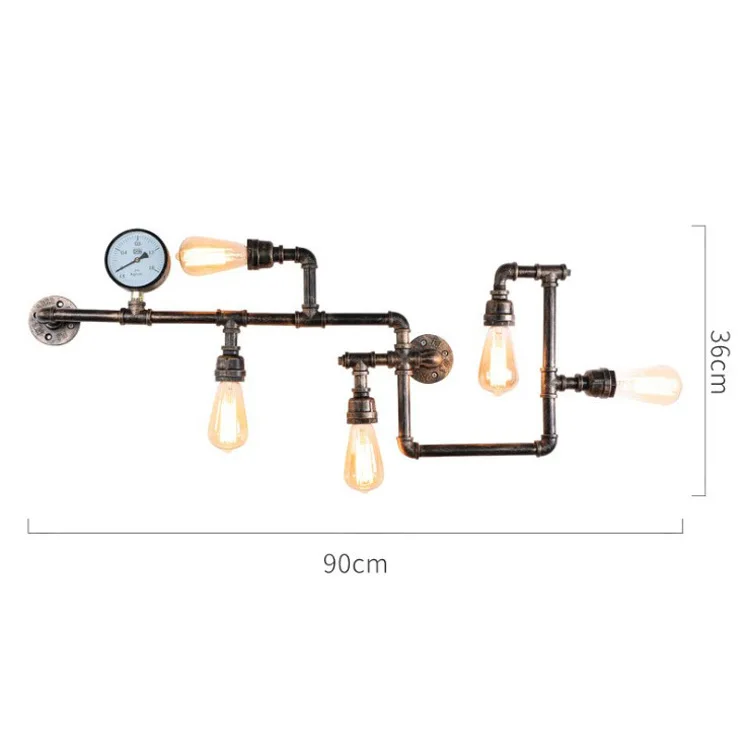 

vintage nordice glass wall sconces bedroom light mirror light corridor aisle bedroom wall lamp