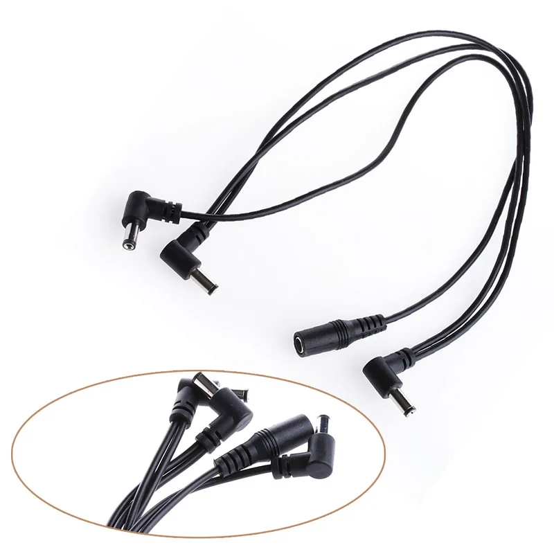 3-сторонняя педаль для гитарных эффектов с маргариткой цепь питания адаптер