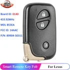 KEYECU 3 кнопки B53EA 433,92 МГц БЕСКЛЮЧЕВОЙ дистанционный ключ для Lexus IS220 IS250 IS350 GS300 GS450H LS460 2006 2007 2008 2009 2010 2011