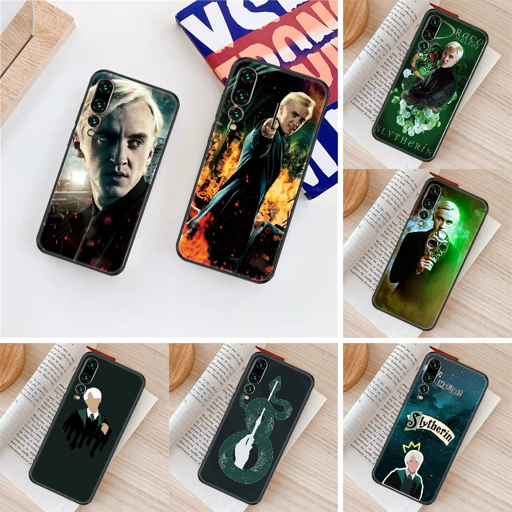 

Dracos Malfoys Phone case For Huawei P Mate P10 P20 P30 P40 10 20 Smart Z Pro Lite 2019 black pretty cover luxury shell tpu Etui