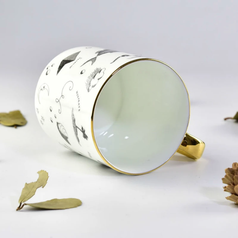 Оригинальная керамическая кофейная кружка с рисунком из мультфильма Пномпень