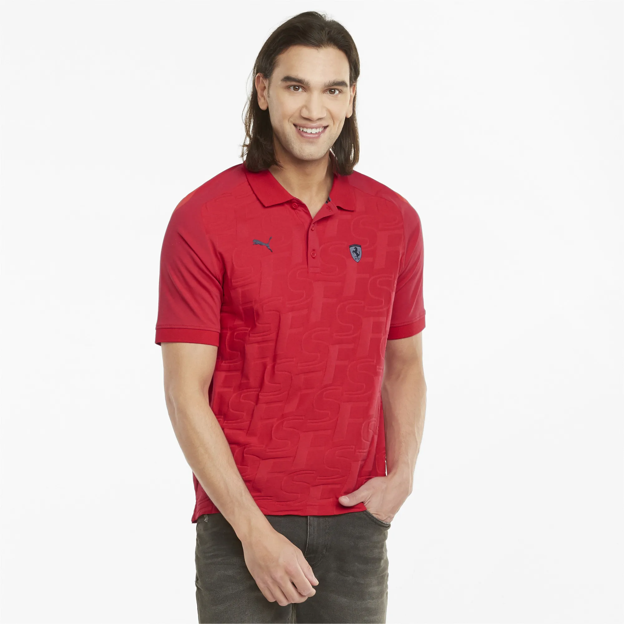 puma ferrari shirt polo