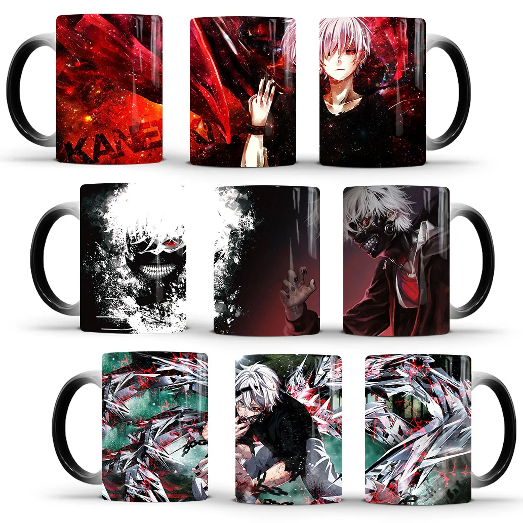 Новая цветная кружка Tokyo Ghoul керамическая Термокружка для завтрака чашка в