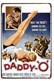 

Daddy Movie Theme Metal Tin Signs 12x8 Inch Wall Decor Sign