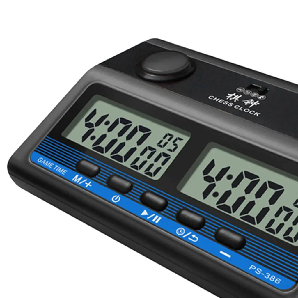 

Professional Chess Clock Competition ABS Down Timer Advanced Simple Operation Digital Clock Bonus Chess Timer for Competitions