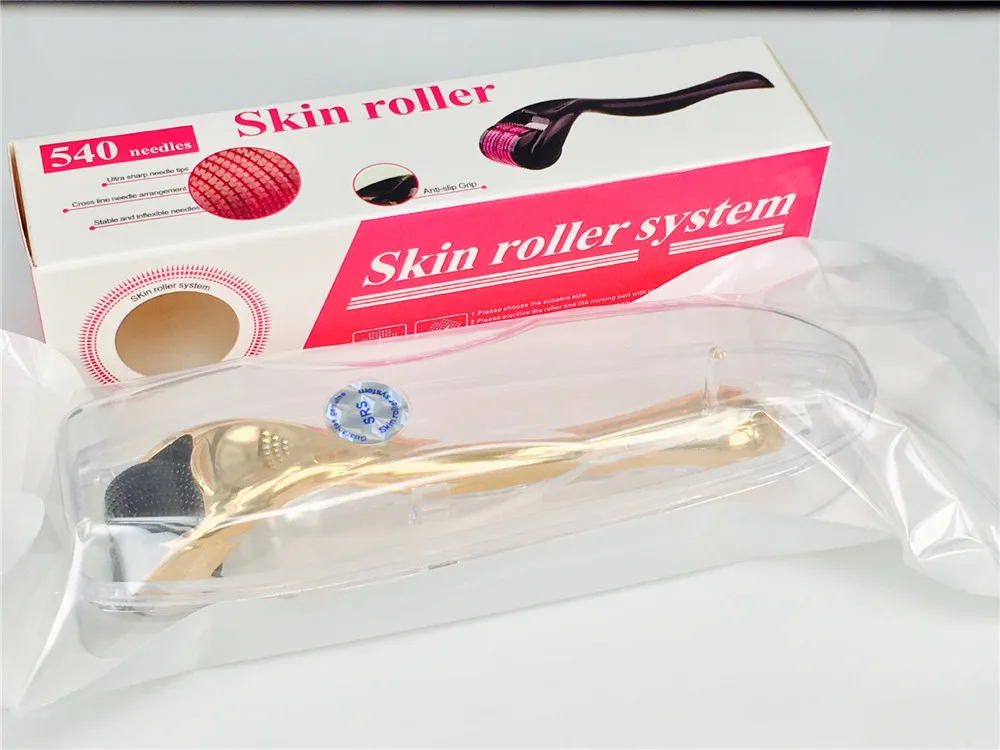 DRS 540 микро игольчатый роллер для кожи титана Mezoroller Microneedle Dr ручка машина для ухода за кожей и ухода за телом Dermaroller