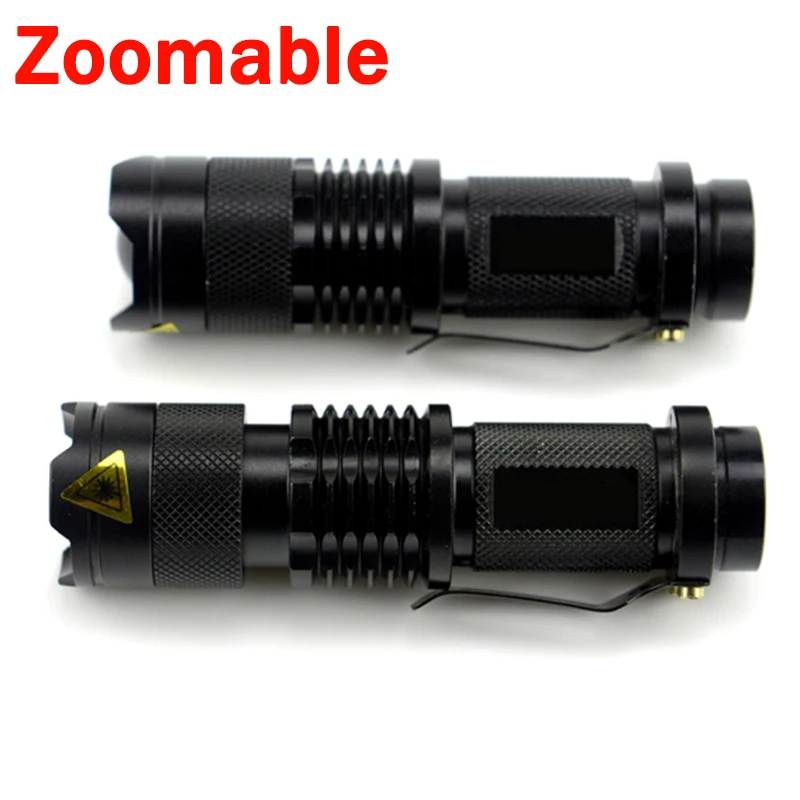 9000lm led flashlight torch lantern portable mini Zoomable torches outdoor camping emergency lamp with pen holder | Лампы и освещение