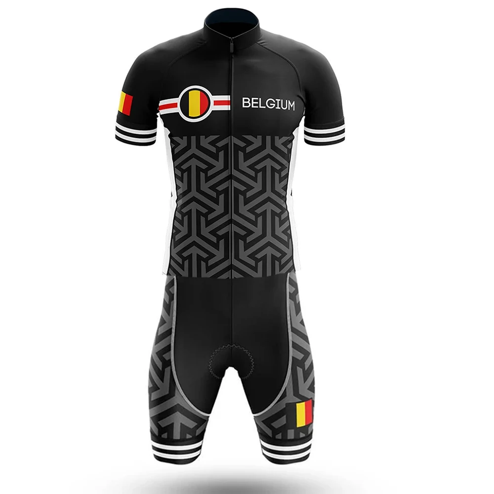 2021 Бельгия ropa ciclismo hombre Велосипеды скафандр быстросохнущие облегающий костюм