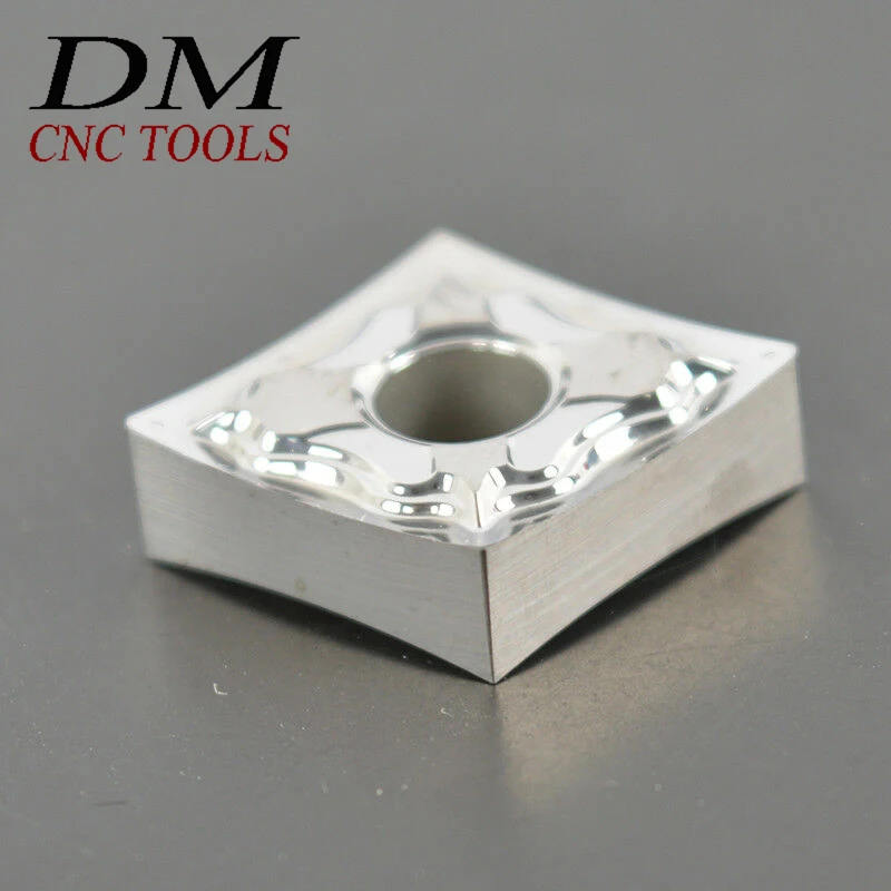 

10pcs CNMG120402-HA CNMG430.5-HA H01 Aluminum carbide insert for Aluminum carbide bits Lathe Turning blade