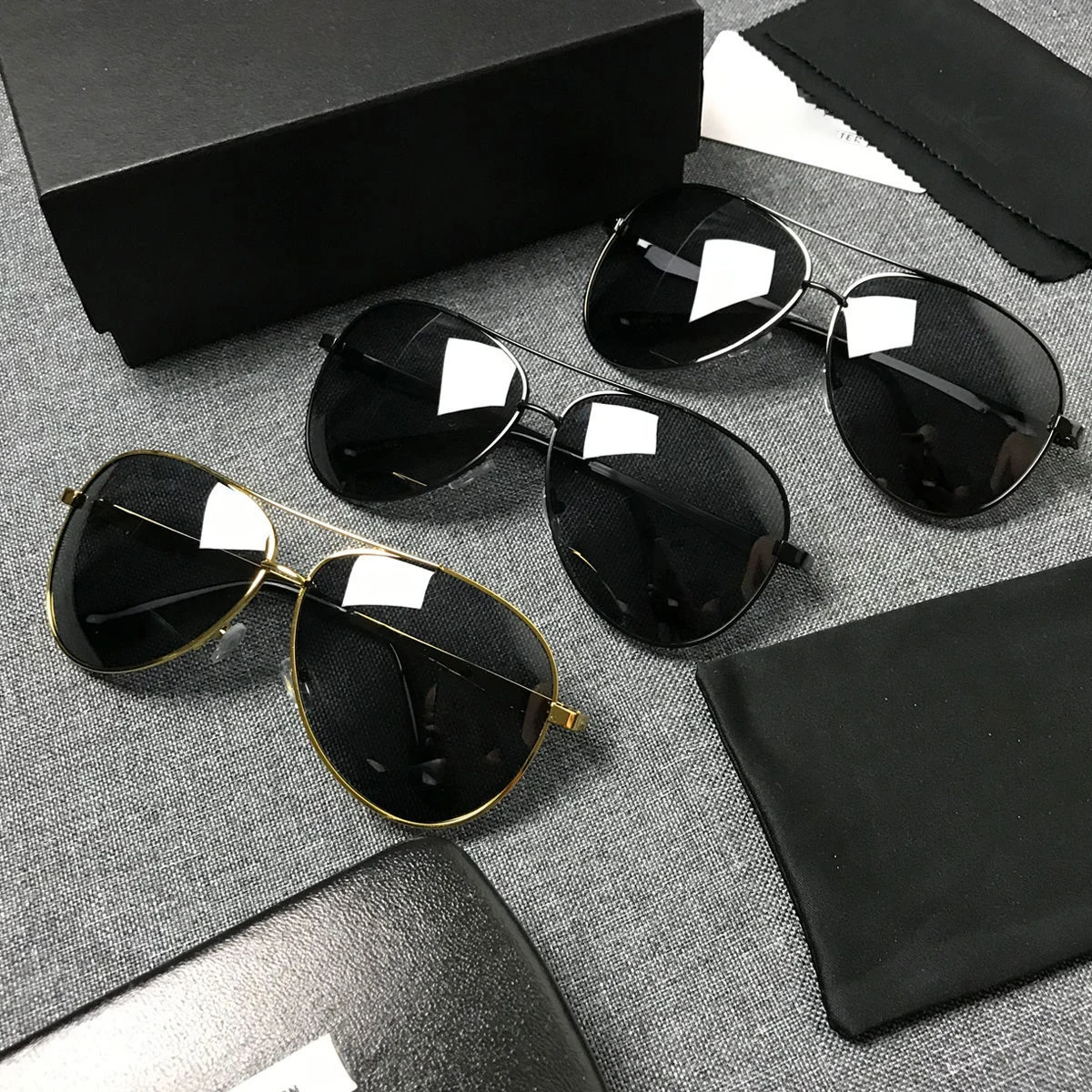 Мужские солнцезащитные очки Evove поляризационные большие очки-авиаторы 150 мм