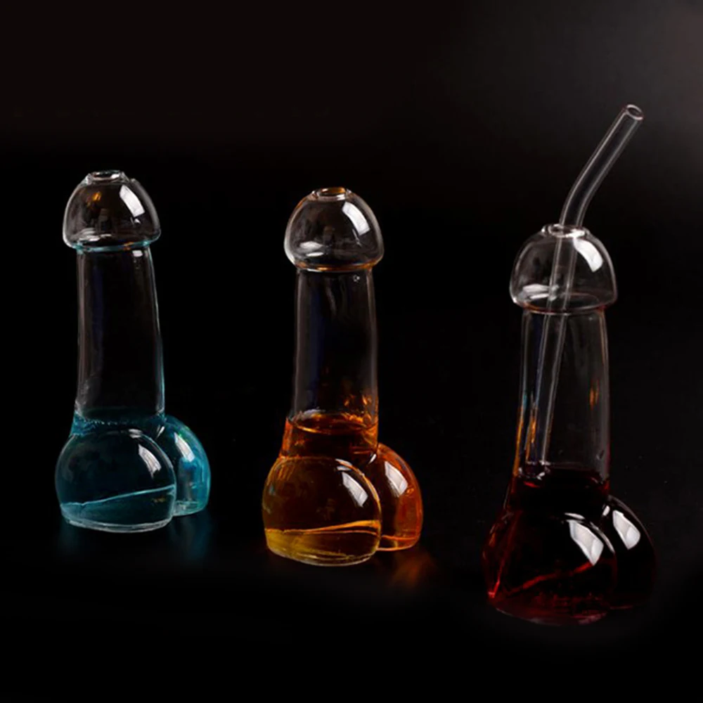 Прозрачный бокал для вина соломенная чашка свекла сок вода коктейль es подарок