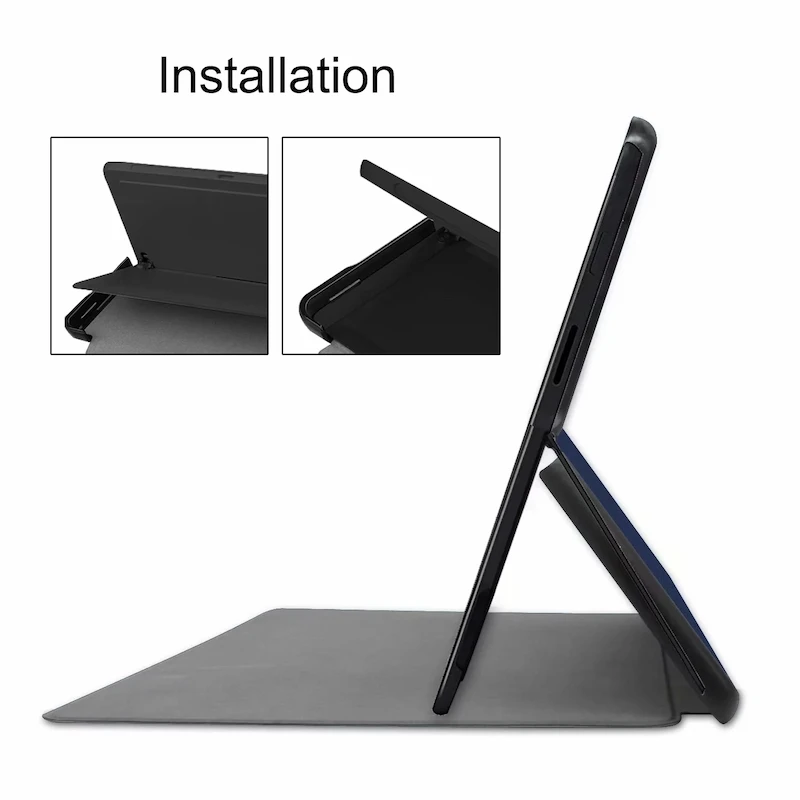 Чехол для планшета New Surface Pro X 13 дюймов из искусственной кожи защитный чехол |