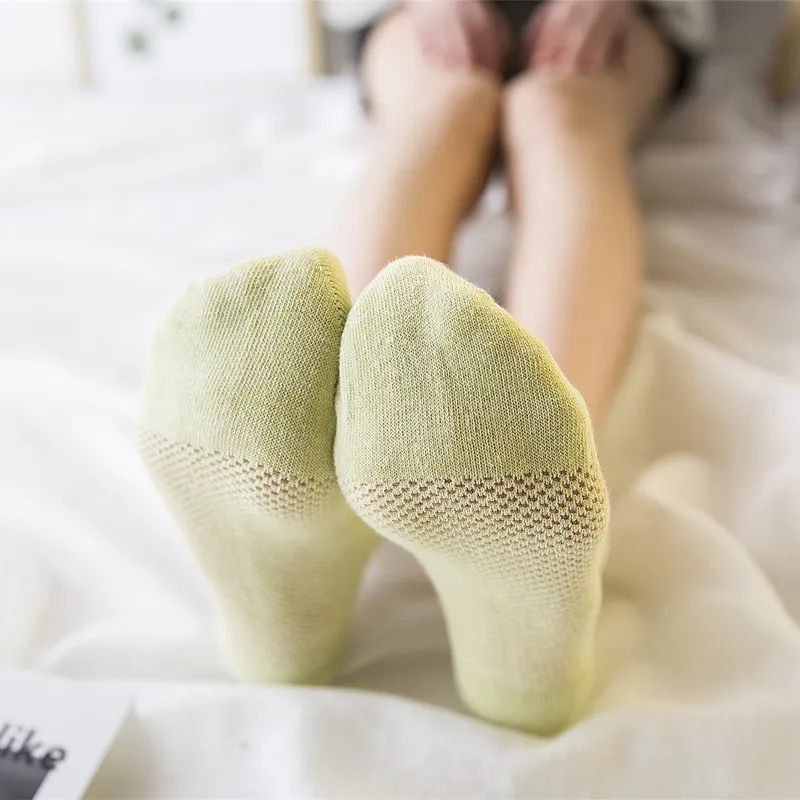 Милые Носки ярких цветов для девочек мягкие хлопковые ажурные дышащие летние