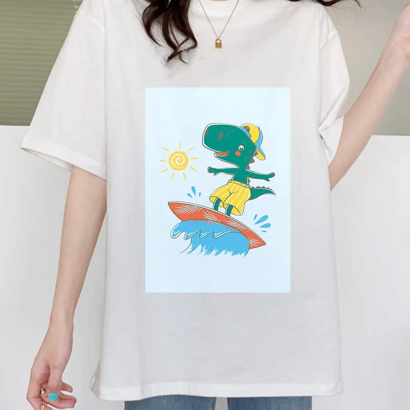 

Surfing Dinosaur Graphic T Shirts Luxury designer interview Top brands FASHIONABLE Hombre Tops for Girls men's fashion t-shirts