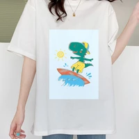 surfing dinosaur graphic t shirts luxury designer interview top brands fashionable hombre tops for girls mens fashion t shirts