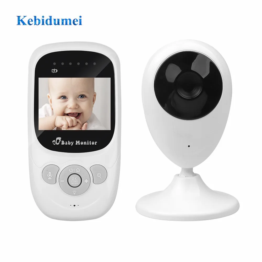 kebidumei 2.4 inch High Resolution Baby Monitor Infrared Night Vision Wireless Video Sleeping | Безопасность и защита
