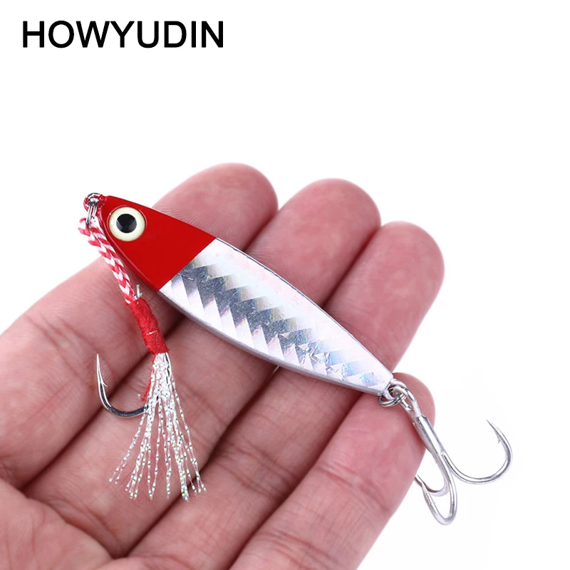 

1 шт. Джиг Рыболовная Приманка длинная съемка искусственная наживка Лазерная джиггинг для смешивания бетона Peche бас Рыболовная Приманка 7 г/...