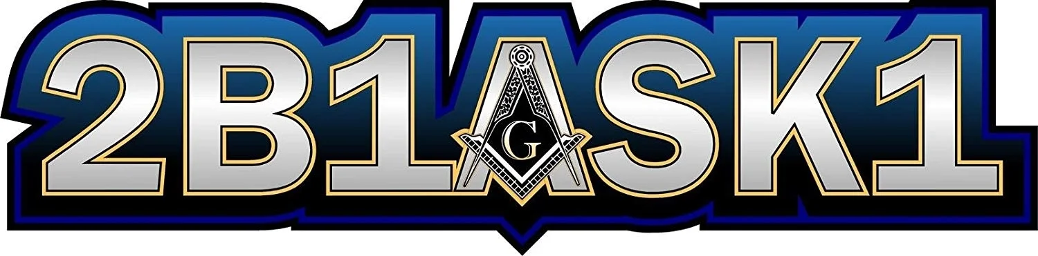 Для 4x1 5 &quotX 6&quot масонская серия &quot2B1AsK1&quot Freemason Compass квадратная Наклейка|Наклейки