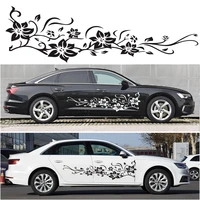 art design flowers car stickers and decals aut both body wrap vinyl film automobiles products decoration cars accessories