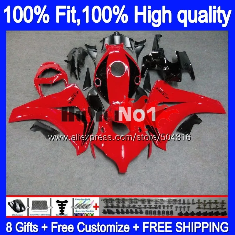 

OEM Injection For HONDA CBR1000 CBR 1000 RR CC Glossy red 48MC.10 CBR 1000RR 2008 2009 2010 2011 CBR1000RR 08 09 10 11 Fairing