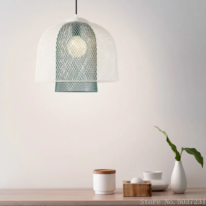 

Nordic Bird Cage Chandelier Bedroom Lamp Living Room Dining Room Hanging Lamp Modern Simple Home Decor Hanging Light Fixture