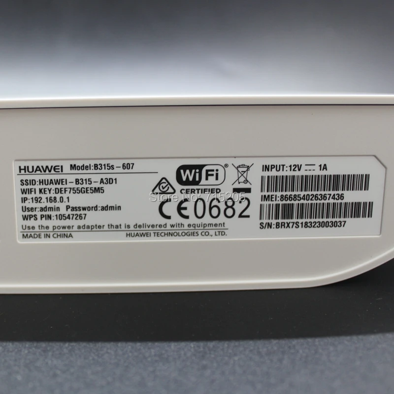 Разблокированный Wi-Fi роутер huawei B315 B315s-608 CPE 150 Мбит/с 4G LTE FDD беспроводной шлюз с антенной huawei B315s-607