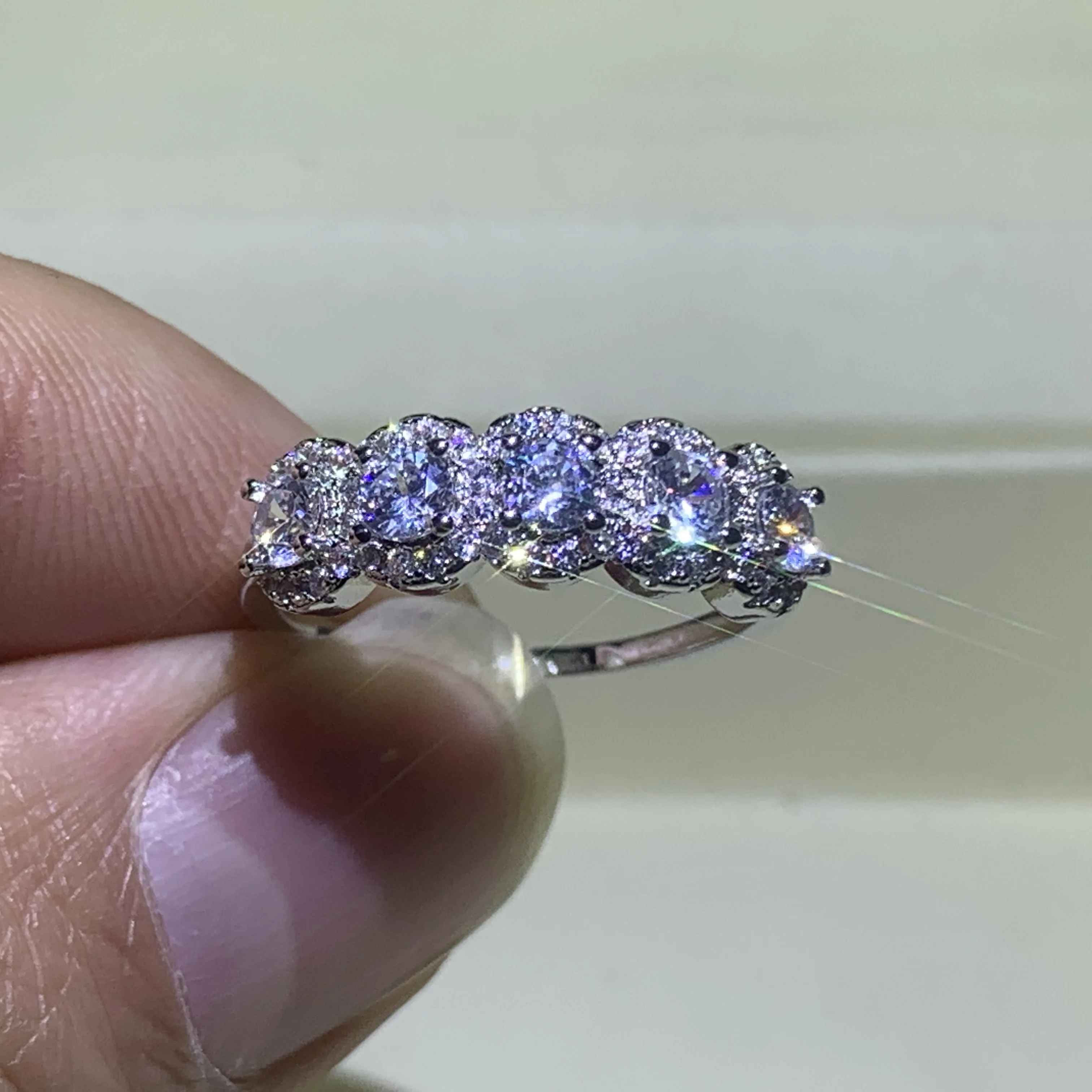 Женское Обручальное Кольцо Boho роскошное кольцо из стерлингового серебра 925 пробы