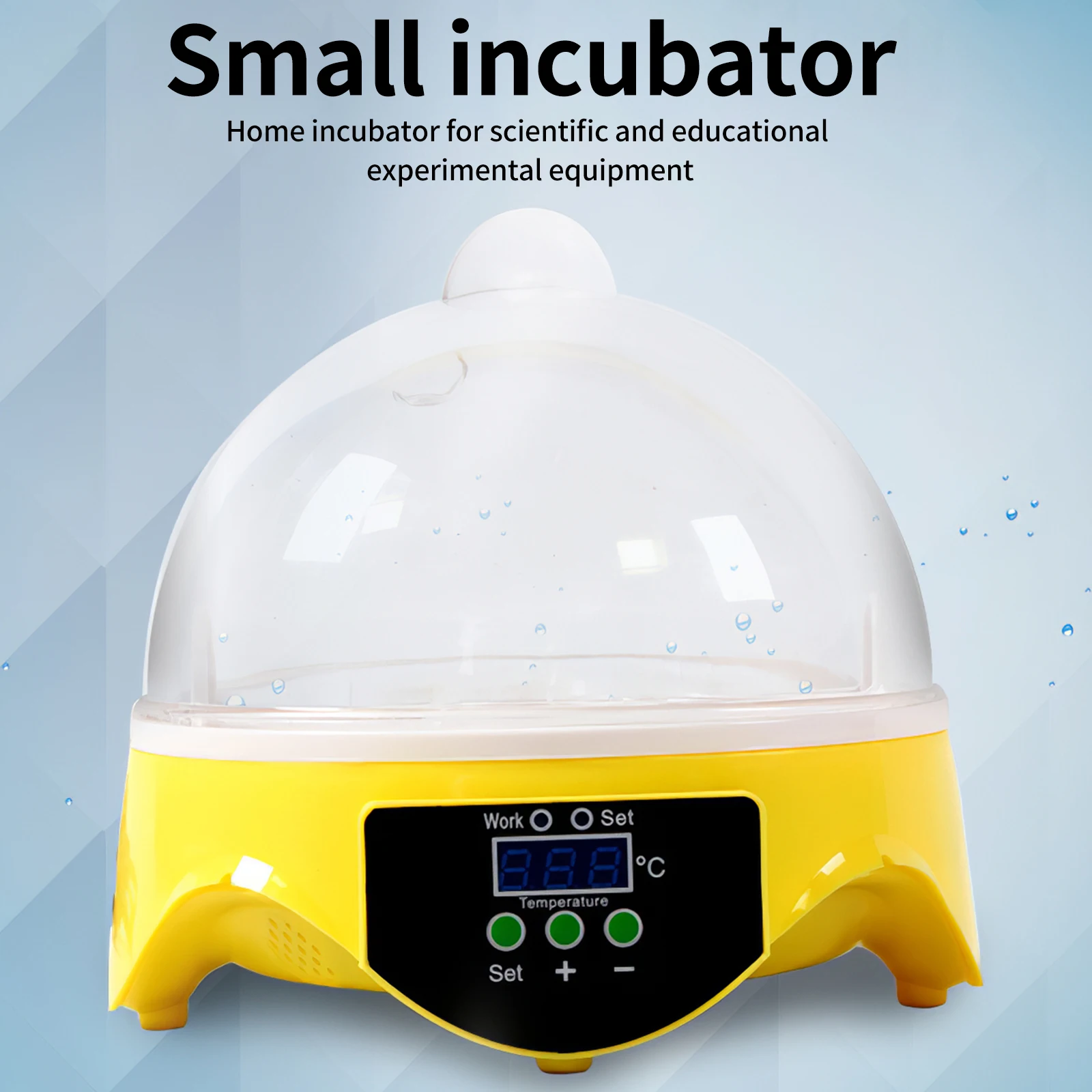 

Chicken Incubator Automatic Household Intelligent Incubator Eggs Hatching Machine Thermostatic Hatcher Animal Feeding Center