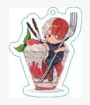 Мой герой academic фигурка игрушка акриловый брелок мидория изуку Bakugou катсуки Todoroki Shoto симпатичный брелок для мальчиков - Цвет: C5