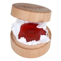 new astonvilla upscale red rosin resin colophony rounded with box for violin viola cello bowed string