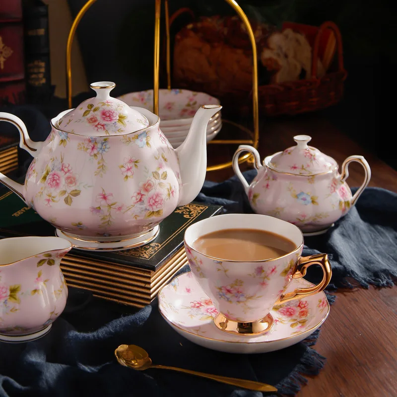 Набор кофейных чашек чашка для чая из костяного фарфора и блюдце эспрессо