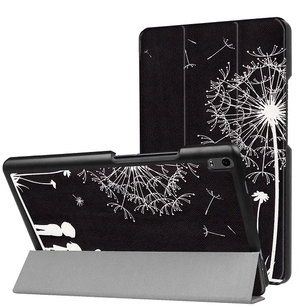 LVTAB4 8PLUS SY PGY Чехол Funda для lenovo TAB 4 " Plus TB-8704N/TB-8704F(новинка года выпуска) Чехол-книжка с треугольной подставкой+ подарок - Цвет: LVTAB4 8PLUS SY PGY